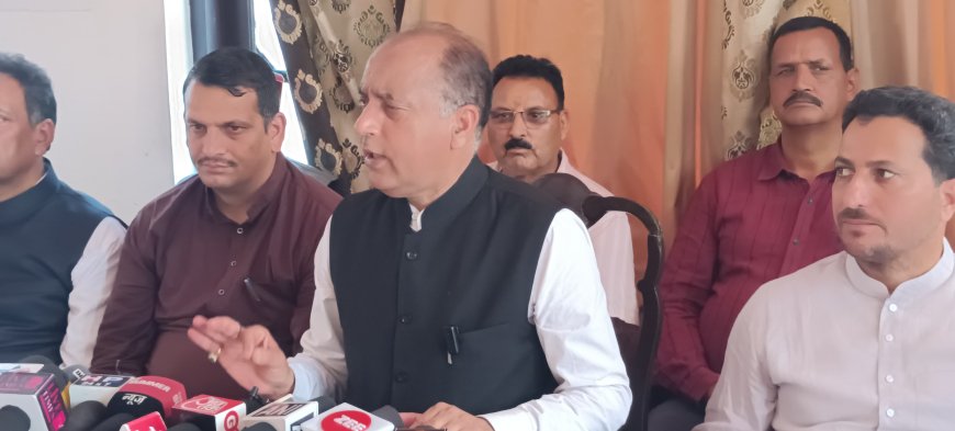 तुर्की के सेब आयात पर लगे प्रतिबंध और पर्यटक भी न जाएं वहां : जयराम ठाकुर 