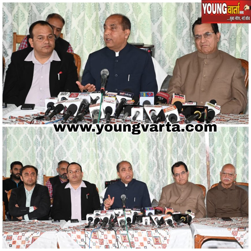 सरकार ने कांग्रेसी नेताओं के भ्रष्टाचार को दबाने के लिए ली विमल नेगी की बली : जयराम ठाकुर 