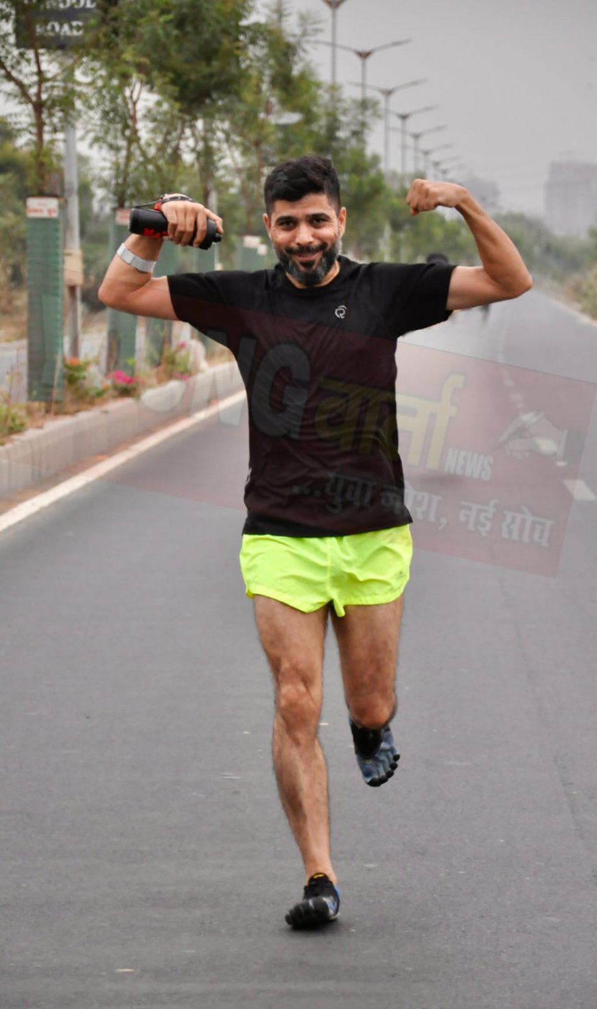 नशे के खिलाफ दौड़ लगाएंगे मैराथन रनर अभय रैना , शूलिनी मंदिर से शाया मंदिर तक 56 किलोमीटर की दूरी करेंगे तय