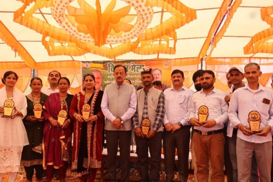 प्रदेश सरकार की योजनाओं से किसान हो रहे समृद्ध : हर्षवर्धन चौहान