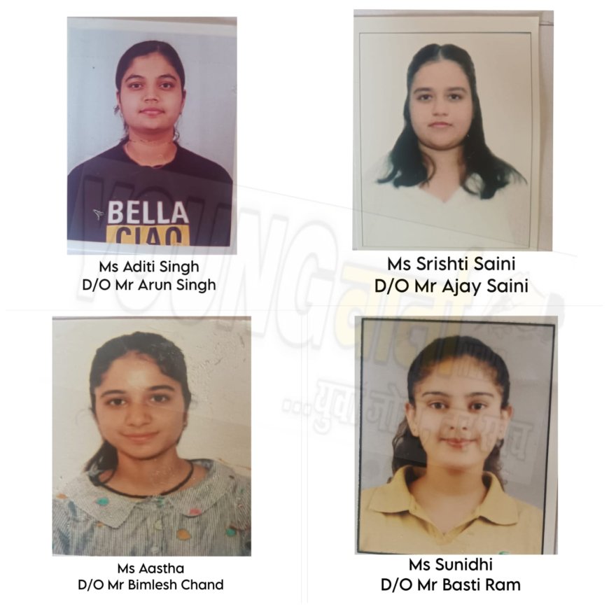 बीएससी नर्सिंग प्रथम वर्ष की परीक्षा में माता पद्मावती नर्सिंग कॉलेज की छात्रा आदिति प्रदेश भर में रही द्वितीय