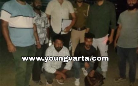 103.7 ग्राम चिट्टे के साथ पंजाब के दो नशा तस्कर गिरफ्तार , मामला दर्ज कर जांच में जुटी पुलिस 