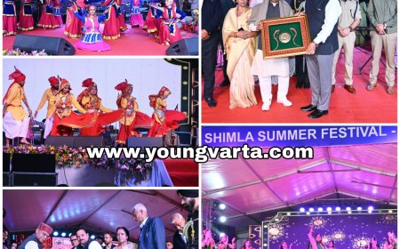 प्रसिद्ध पार्श्व गायिका निधि रस्तोगी सहित अन्य कलाकारों के नाम रही अंतर्राष्ट्रीय ग्रीष्मोत्सव की पहली सांस्कृतिक संध्या 