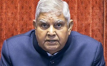 उपराष्ट्रपति जगदीप धनखड़ पांच जून से सात जून तक चंडीगढ़ और हिमाचल की तीन दिवसीय यात्रा पर  