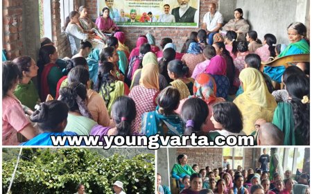 विकसित कृषि संकल्प अभियान के तहत विकासखंड चंबा , मैहला और तीसा में कार्यक्रम  