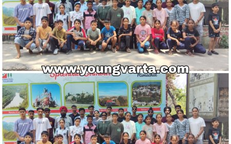 बिलासपुर में होने जा रही राज्य स्तरीय एथलेटिक्स प्रतियोगिता के लिए सिरमौर की टीम रवाना