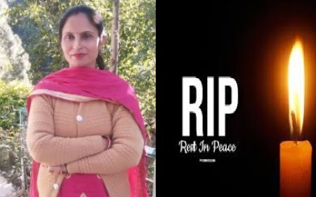 औद्योगिक क्षेत्र बद्दी के नालागढ़ नेशनल हाईवे-105 पर दर्दनाक सड़क हादसे में 38 वर्षीय महिला की मौत