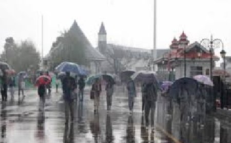 हिमाचल प्रदेश के कई जिलों में झमाझम बारिश शुरू होते ही लोगों को गर्मी से मिली राहत
