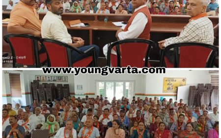 प्रधानमंत्री नरेंद्र मोदी के नेतृत्व में मजबूत हुआ देश , विकसित भारत संकल्प सभा के अवसर पर बोले , भाजपा अध्यक्ष डा. राजीव बिंदल 