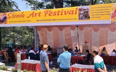 राज्य संग्रहालय की ओर से बैंटनी कैसल में तीन दिवसीय शिमला आर्ट फेस्टिवल शुरू