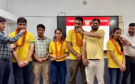करियर अकादमी के छात्रों का NEET-2025 में उत्कृष्ट प्रदर्शन कर संस्थान का नाम किया रोशन  
