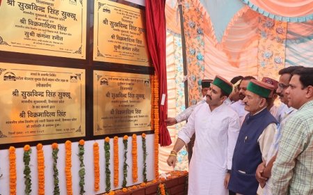 लोक निर्माण मंत्री ने  क्षेत्र के लिए 62 करोड़ रुपए की विकास परियोजनाओं के किए उद्घाटन एवं शिलान्यास