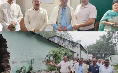 विधायक अजय सोलंकी ने बिरोजा फैक्ट्री नाहन में कर्मचारियों की मांगों और उत्पादन क्षमता का लिया जायजा