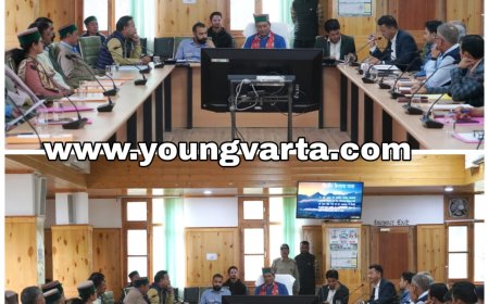 किन्नौर-कैलाश यात्रा की तैयारियों को लेकर राजस्व मंत्री ने अधिकारीयों के साथ किया मंथन
