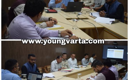 धरती आबा जनजातीय ग्राम उत्कर्ष अभियान के प्रभावी कार्यान्वयन को बैठक आयोजित