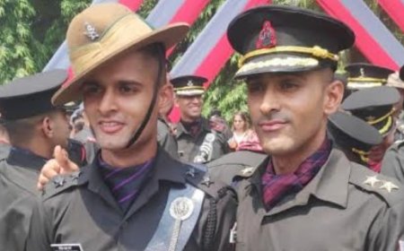 उपलब्धि : भारतीय सेना में लेफ्टिनेंट बने संगड़ाह क्र लाना पालर गांव के रहने वाले जितेंद्र दत्त शर्मा