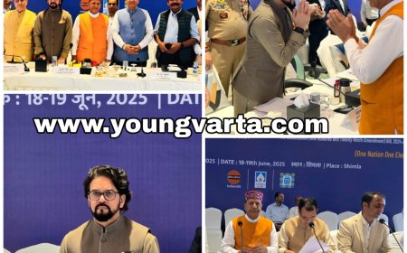 एक देश एक चुनाव पर भाजपा ने डॉ. राजीव बिंदल की अध्यक्षता में समिति को सौंपी रिपोर्ट