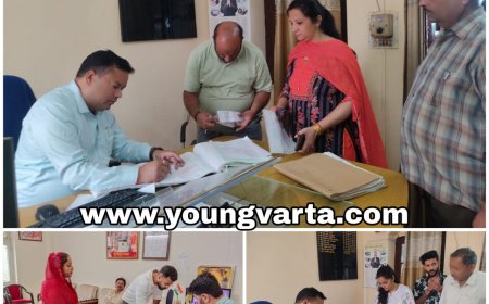 जिला सिरमौर में राजस्व लोक अदालत का सफलतापूर्वक किया जा रहा आयोजन