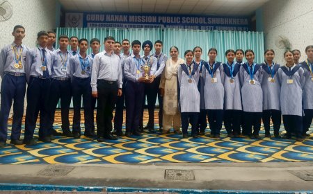 एनसीसी कैंप में गुरु नानक मिशन पब्लिक स्कूल पांवटा साहिब के छात्रों ने किया उत्कृष्ट प्रदर्शन 