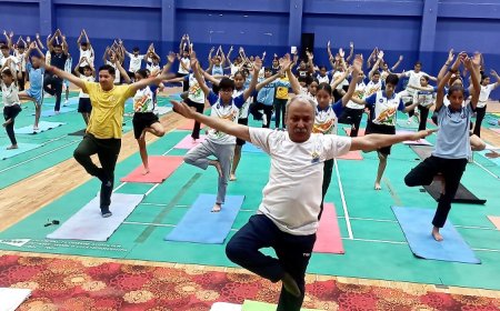 अपनी दिनचर्या में योग के लिए अवश्य निकालें समय : सुनील शर्मा बिट्टू