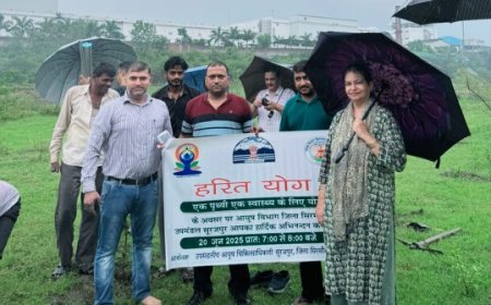 पर्यावरण संरक्षण एवं  योग द्वारा ही मानव स्वास्थ्य की रक्षा संभव : डॉ जसप्रीत कौर