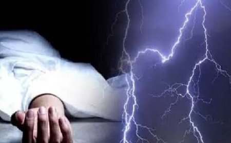 धर्मशाला के समीपवर्ती क्षेत्र डढंब में आसमानी बिजली गिरने से एक व्यक्ति की मौत 