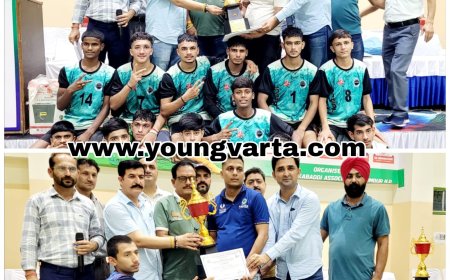 रूद्र अकादमी ऊना बनी कबड्डी चैंपियन , साईं हॉस्टल बिलासपुर को हराकर ट्राफी पर किया कब्जा 