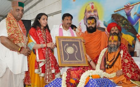 श्रीमद् भागवत कथा एवं ज्ञान महायज्ञ का गोंदपुर जयचंद में दिव्य-भव्य शुभारंभ