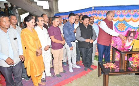 लाहौल स्पीति और किन्नौर की योजनाओं के लिए प्रधानमंत्री का आभार : जयराम ठाकुर