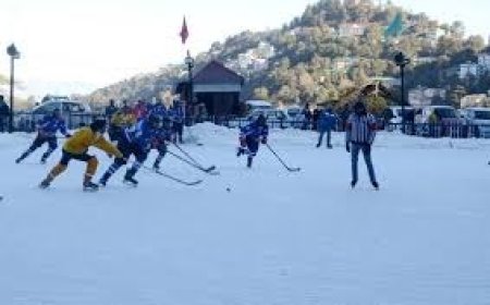 हिमाचल में शीतकालीन खेलों को बढ़ावा देने के लिए  काजा में बनेगा आइस हॉकी रिंक और खेल केंद्र