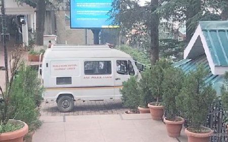 शिमला में एक बार फिर प्रदेश उच्च न्यायालय को बम से उड़ाने की मिली धमकी,पुलिस विभाग अलर्ट