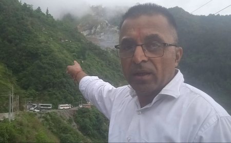 किंकरी देवी के घर के सामने अवैध खनन पर भड़के पर्यावरण प्रेमी नाथूराम , संगड़ाह की पांचों खदानों को बंद करने की मांग  