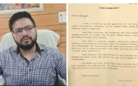 एसडीएम पांवटा गुंजीत सिंह चीमा को उत्कृष्ट प्रशासनिक कार्यों के लिए प्रशस्ति पत्र से मिला सम्मान 