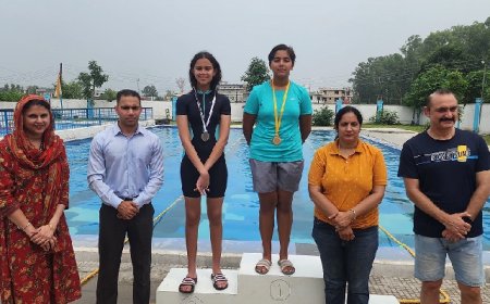 ऊना में जिला स्तरीय तैराकी प्रतियोगिता संपन्न, 30 खिलाड़ियों ने दिखाया दम