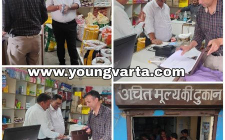 उपायुक्त ने धर्मपुर विकास खण्ड में उचित मूल्य की दुकानों का किया औचक निरीक्षण
