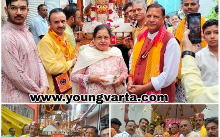 नाहन में निकली भगवान जगन्नाथ की भव्य शोभायात्रा,श्रद्धा का उमड़ा सैलाब 