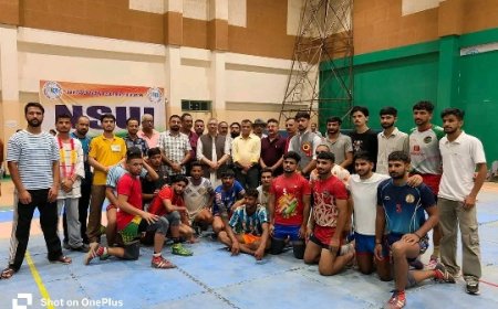 एनएसयूआई द्वारा आयोजित दो दिवसीय कबड्डी प्रतियोगिता समारोह नाहन चंबा ग्राउंड इनडोर में संपन्न