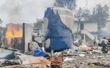 तेलंगाना में संगारेड्डी जिले में एक केमिकल फैक्ट्री के रिएक्टर में विस्फोट होने से छह लोगों की मौत