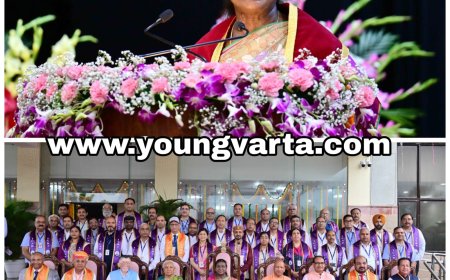 मनुष्य का वनों और वन्य जीवों के साथ है सह-अस्तित्व का रिश्ता है , आईवीआरआई के दीक्षांत समारोह में बोली, राष्ट्रपति