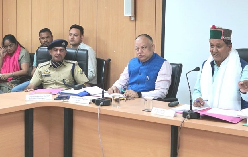 निचार विकास खंड के तहत लंबित विकास कार्यों को समय पर पूर्ण करे संबंधित विभागाध्यक्ष : नेगी