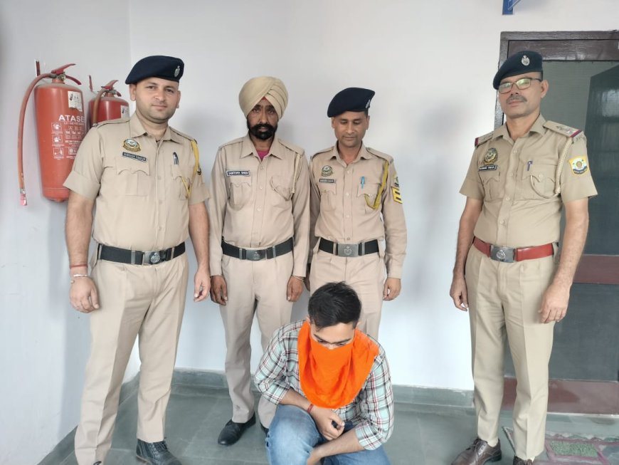 दोस्त ही निकला साथी का हत्यारा , पुलिस ने सुलझाई मृतक जितेंद्र की मौत की गुत्थी , पंजाब से गिरफ्तार किया आरोपी 
