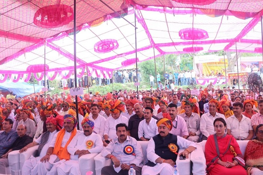 पिपलू मेले का भव्य आगाज, उपमुख्यमंत्री ने की राज्य स्तरीय दर्जे की घोषणा