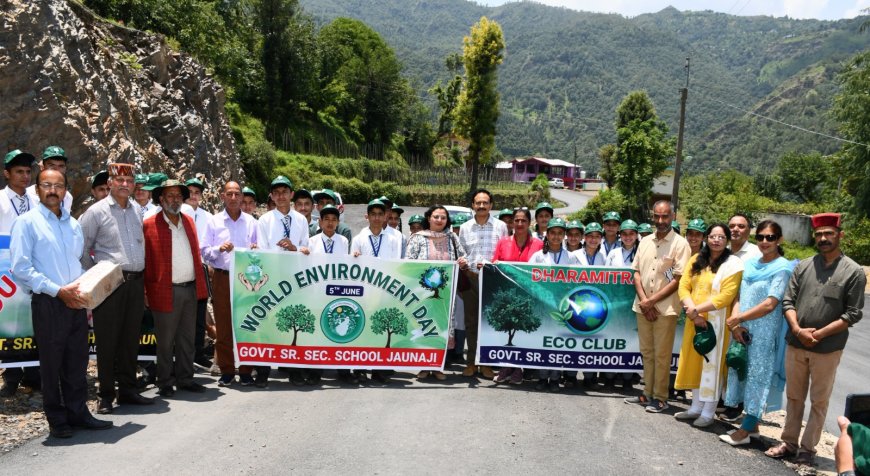 पर्यावरण को प्लास्टिक से बचाने के लिए जनसहभागिता आवश्यक : आकांक्षा डोगरा