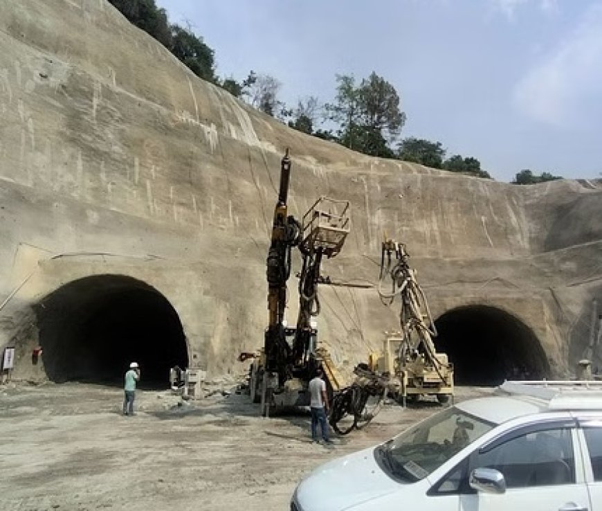 पठानकोट-मंडी फोरलेन में घोड़े की नाल के आकार में होगी बिजनी-मंडी प्रोजेक्ट के तहत बन रही ट्विन टनल 