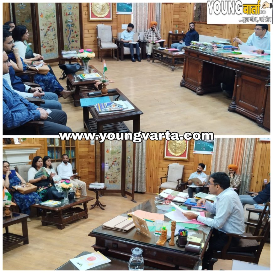 27 जुलाई से 3 अगस्त 2025 तक मनाया जाएगा अंतरराष्ट्रीय मिंजर मेला , डीसी से अधिकारीयों के साथ की बैठक