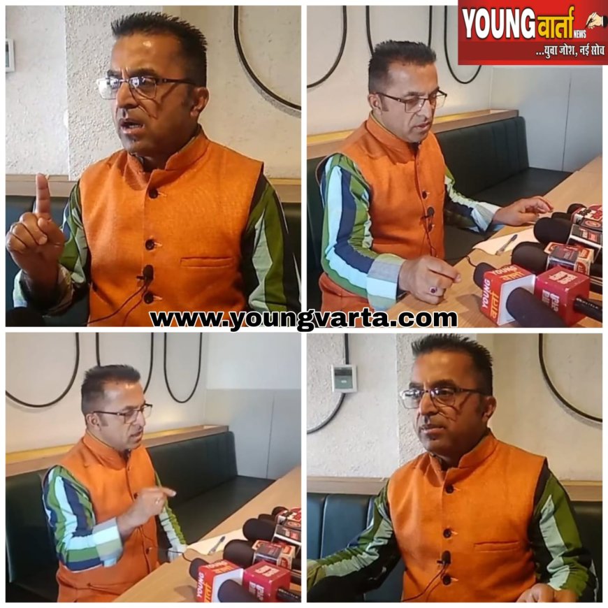 नौकरी देने के नाम पर युवाओं को गुमराह कर रही कांग्रेस सरकार : नाथूराम चौहान 
