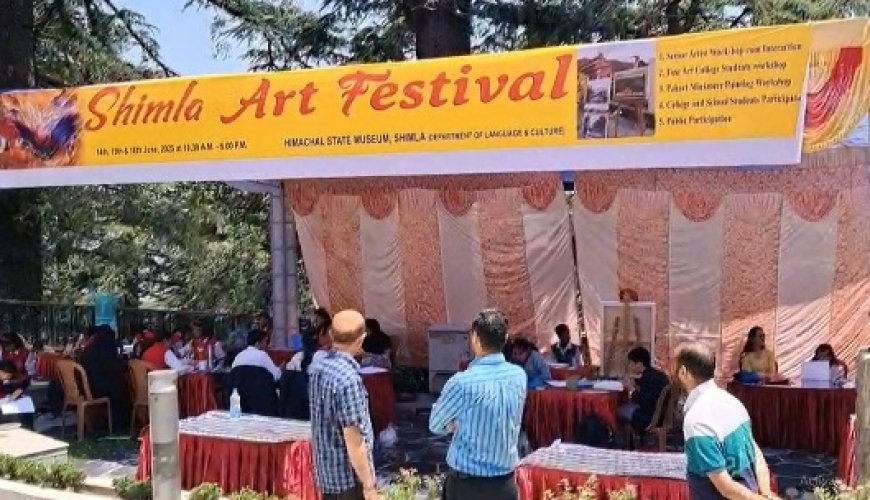 राज्य संग्रहालय की ओर से बैंटनी कैसल में तीन दिवसीय शिमला आर्ट फेस्टिवल शुरू