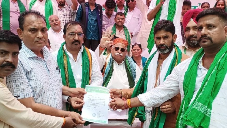 देश की प्रगति के लिए किसान का आर्थिक रूप से मजबूत होना जरूरी : भानु प्रताप सिंह