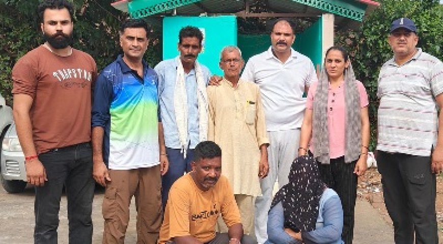 पुलिस थाना जवाली के अधीन पंचायत पट्टा के गांव पपलाह में पति-पत्नी से 137 ग्राम चरस बरामद