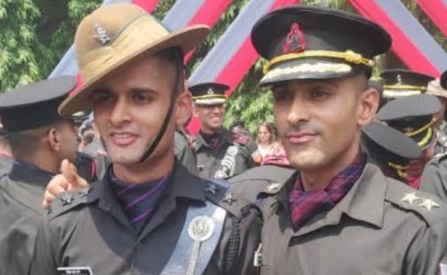उपलब्धि : भारतीय सेना में लेफ्टिनेंट बने संगड़ाह क्र लाना पालर गांव के रहने वाले जितेंद्र दत्त शर्मा 